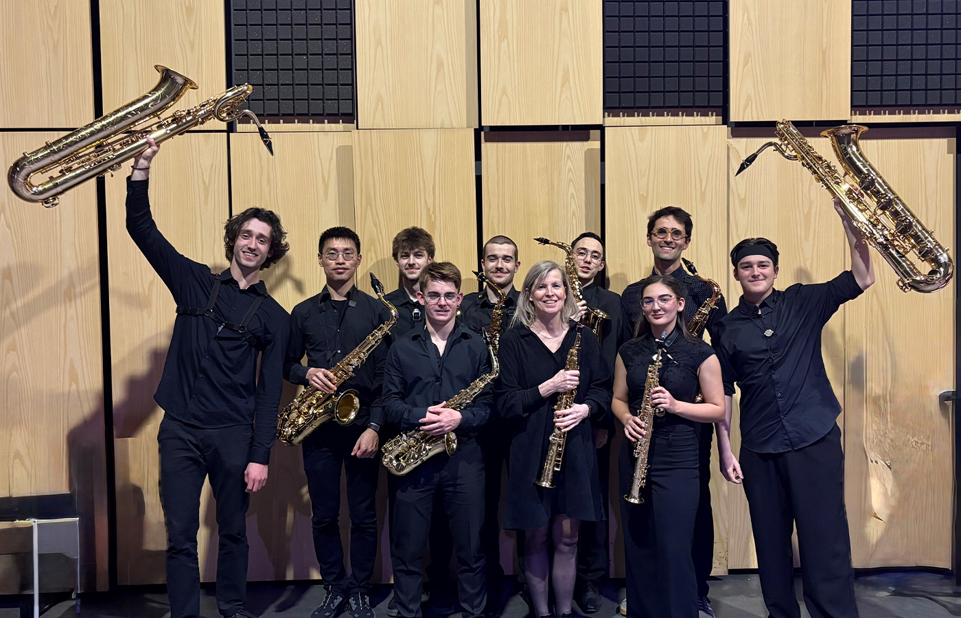 Ensemble De Sax © DR